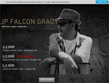 Tablet Screenshot of jpfalconband.com